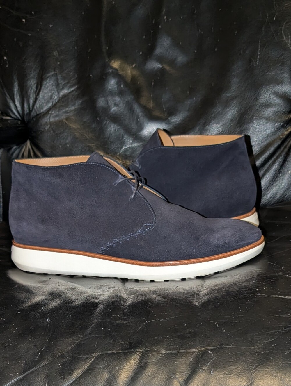 Giorgio Armani Suede Desert Boots